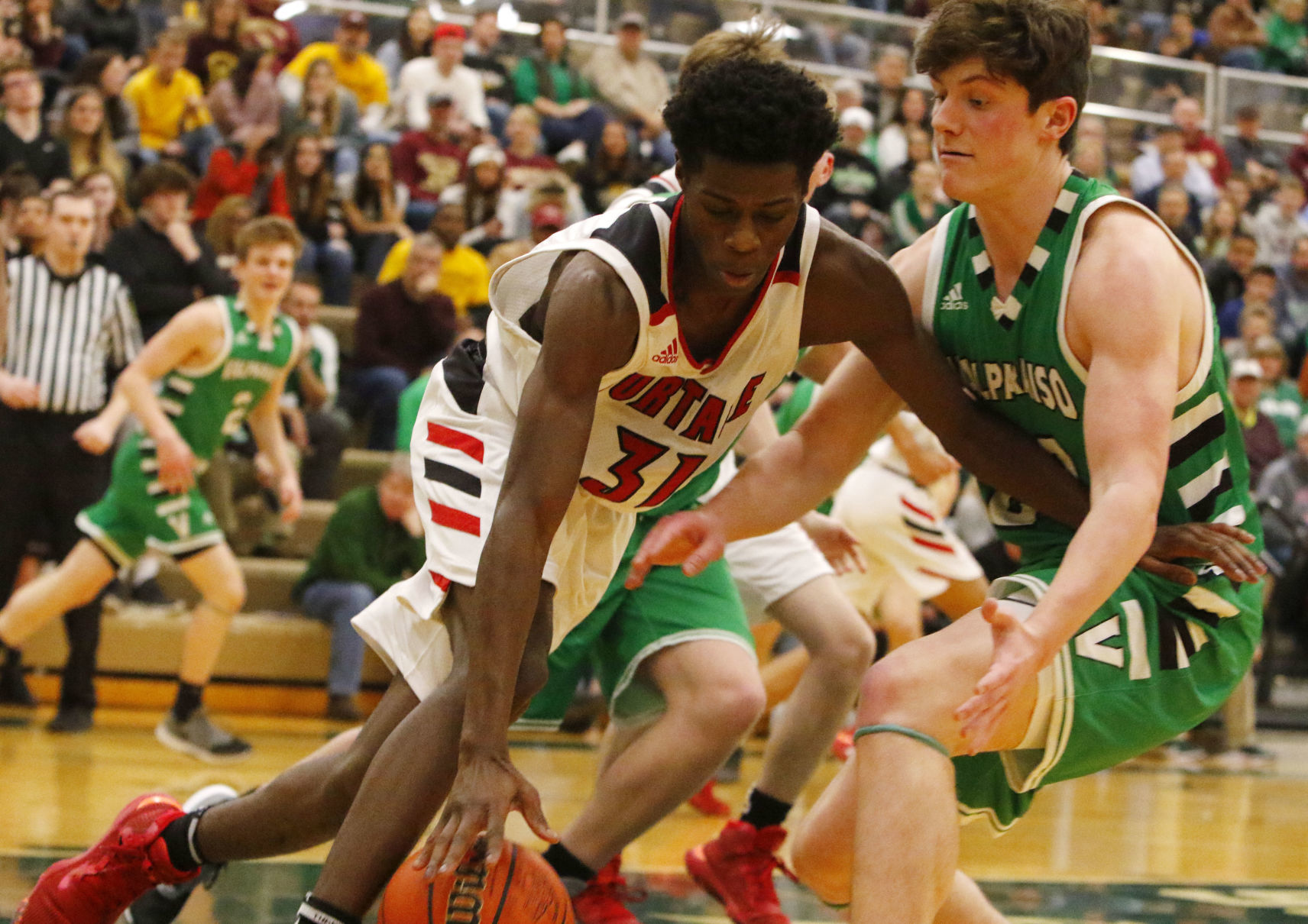4A boys basketball sectional semifinal: Valparaiso vs. Portage